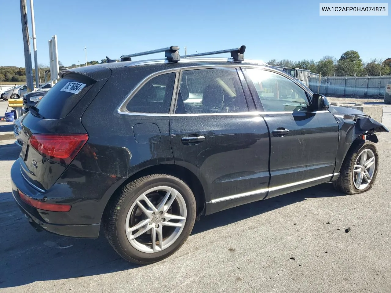 2017 Audi Q5 Premium VIN: WA1C2AFP0HA074875 Lot: 76676054