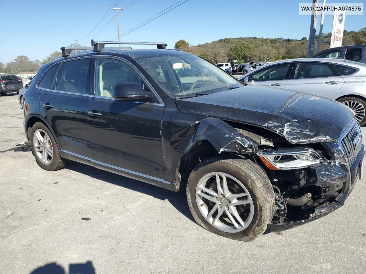 2017 Audi Q5 Premium VIN: WA1C2AFP0HA074875 Lot: 76676054