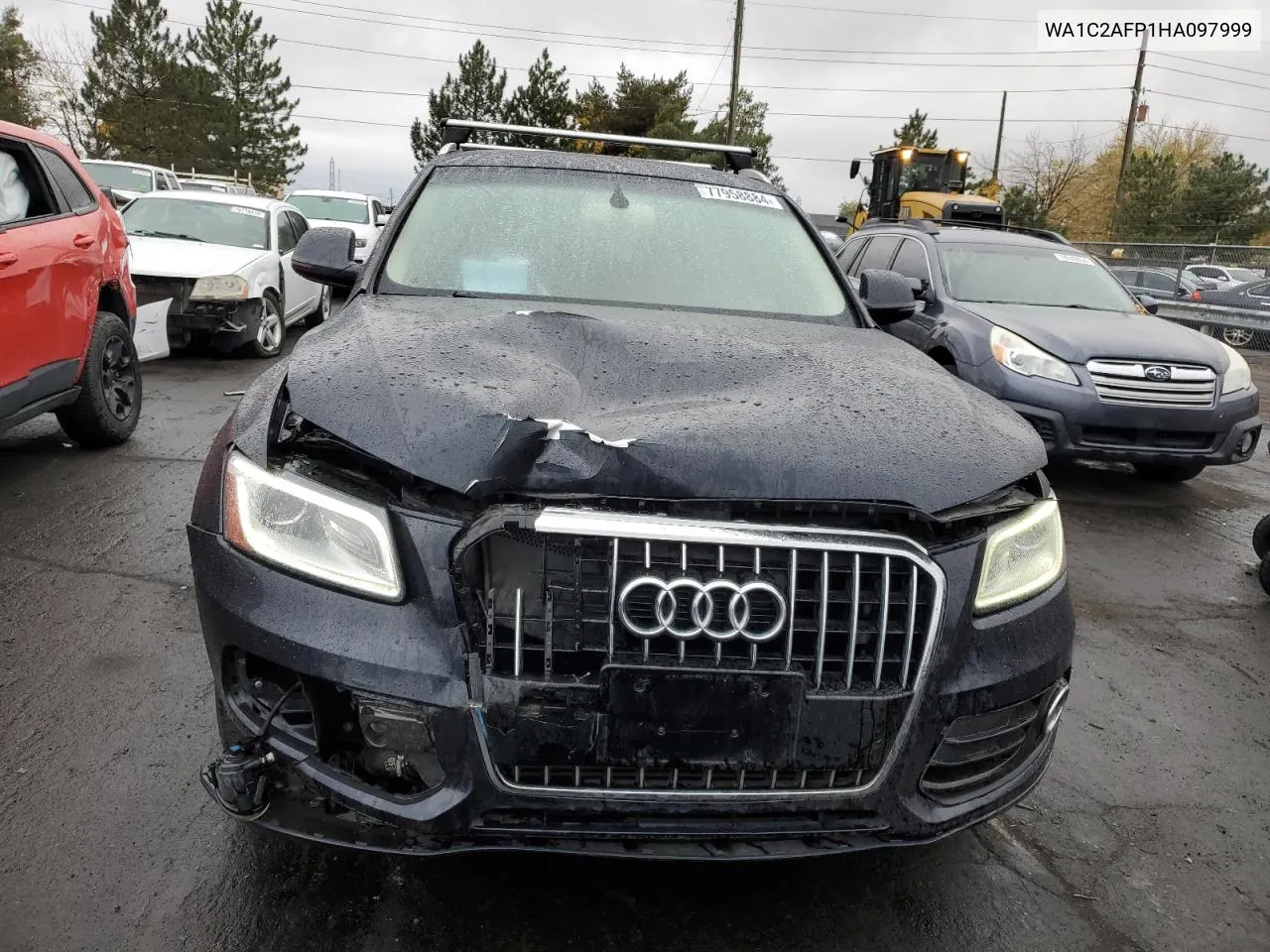 2017 Audi Q5 Premium VIN: WA1C2AFP1HA097999 Lot: 77958884