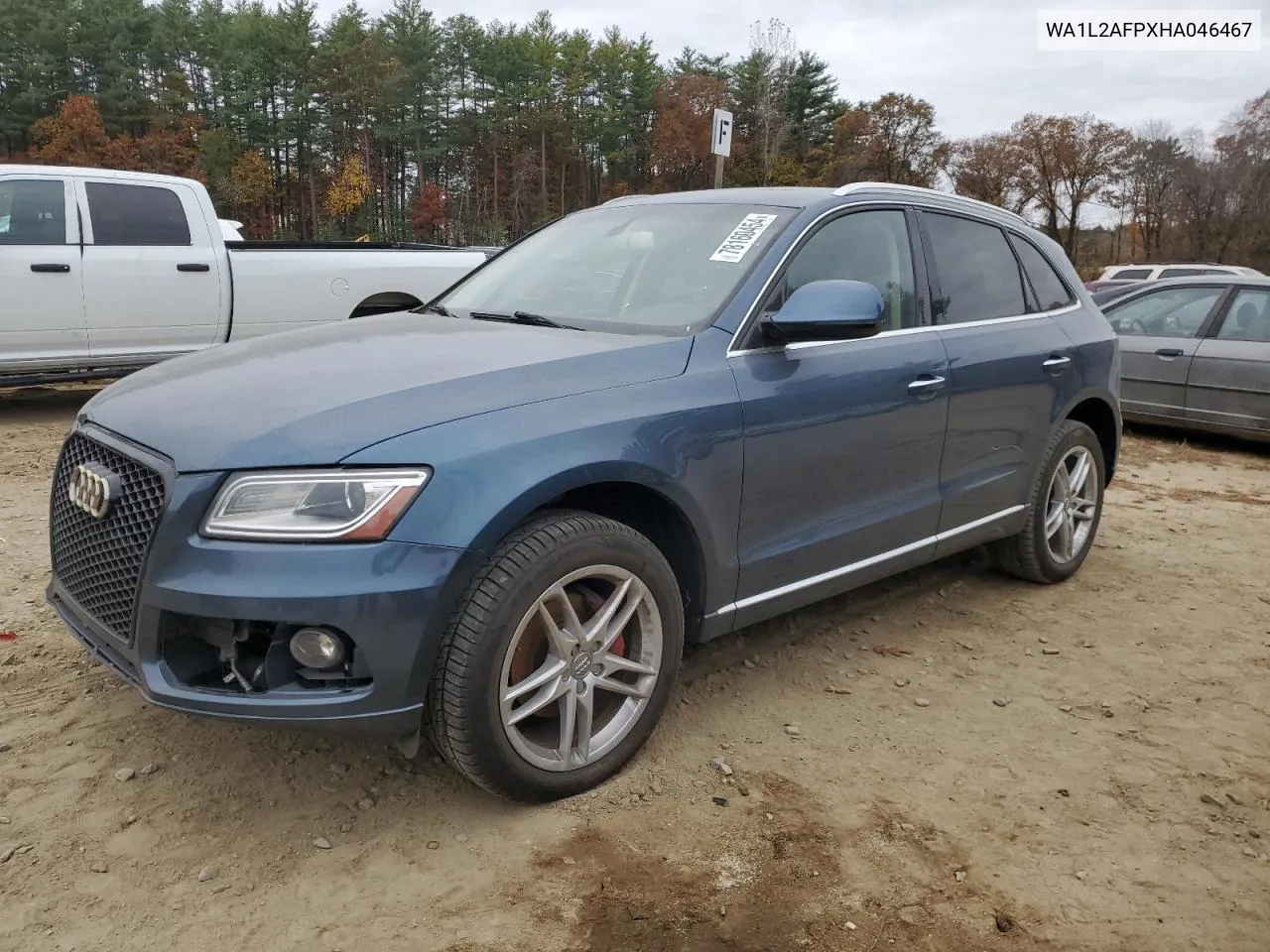 2017 Audi Q5 Premium Plus VIN: WA1L2AFPXHA046467 Lot: 78160454