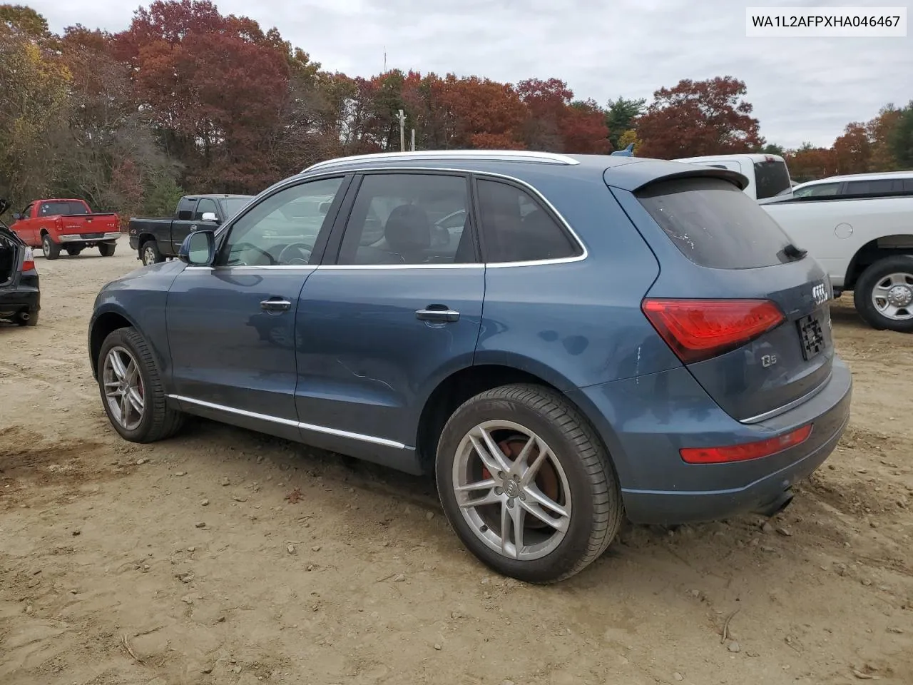 2017 Audi Q5 Premium Plus VIN: WA1L2AFPXHA046467 Lot: 78160454