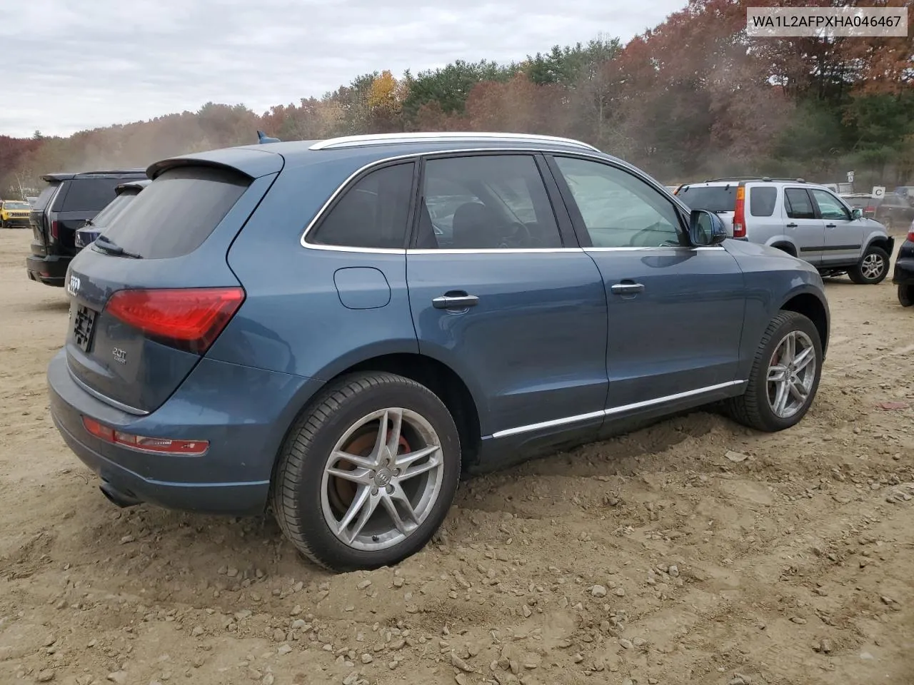 2017 Audi Q5 Premium Plus VIN: WA1L2AFPXHA046467 Lot: 78160454