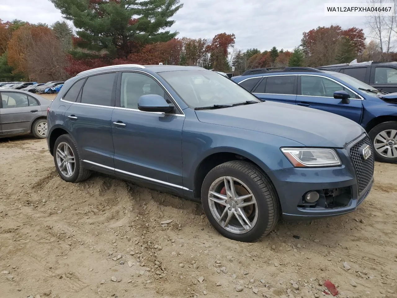 2017 Audi Q5 Premium Plus VIN: WA1L2AFPXHA046467 Lot: 78160454