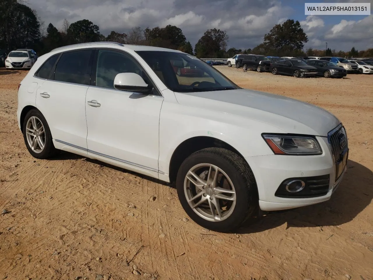 2017 Audi Q5 Premium Plus VIN: WA1L2AFP5HA013151 Lot: 78533584