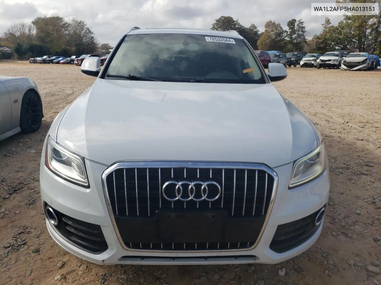 2017 Audi Q5 Premium Plus VIN: WA1L2AFP5HA013151 Lot: 78533584