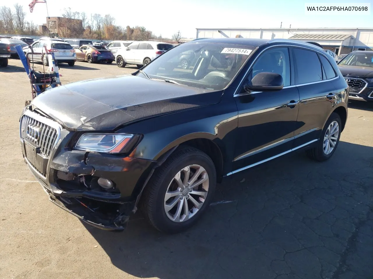 2017 Audi Q5 Premium VIN: WA1C2AFP6HA070698 Lot: 79427514