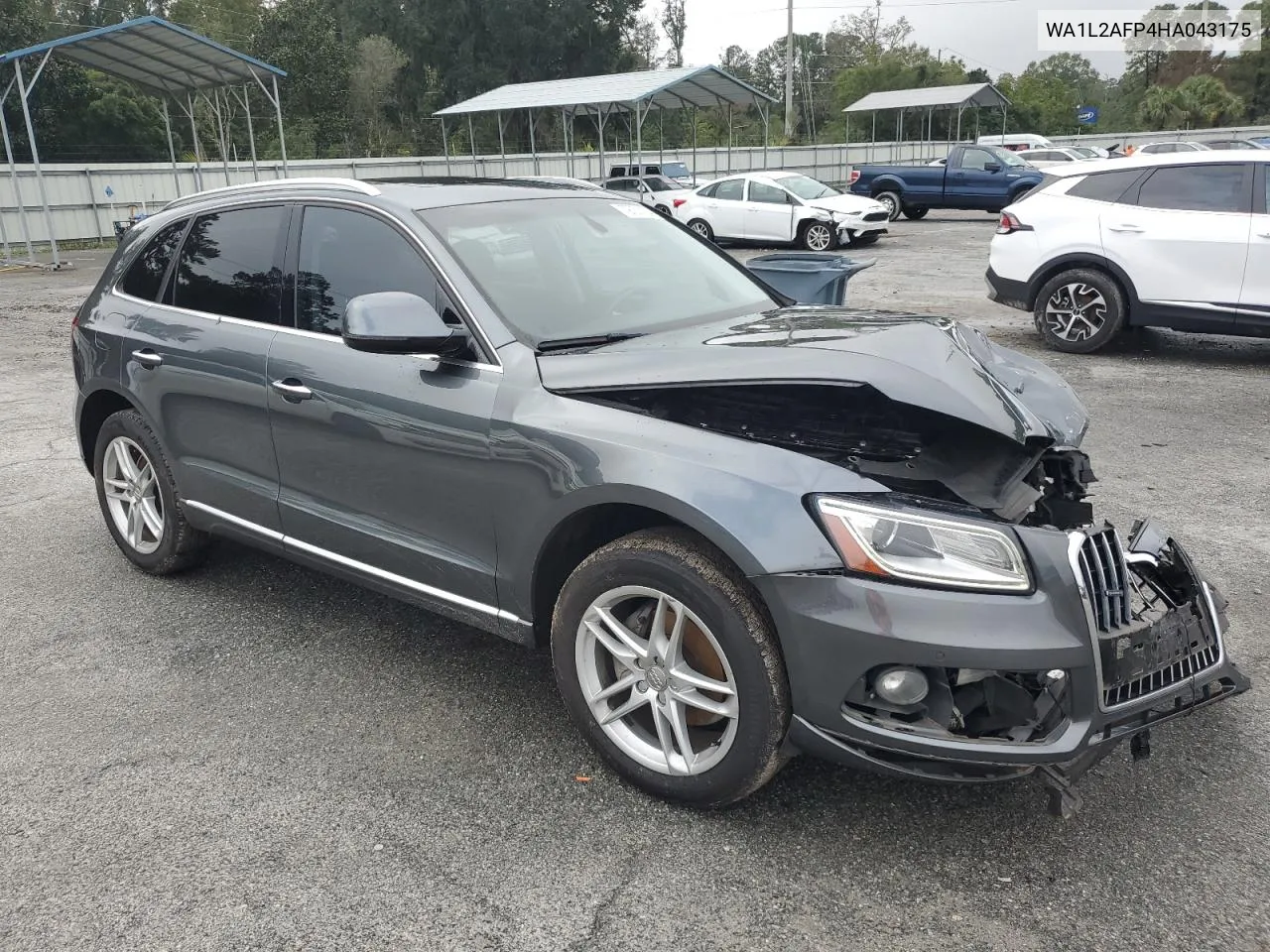 2017 Audi Q5 Premium Plus VIN: WA1L2AFP4HA043175 Lot: 79701104