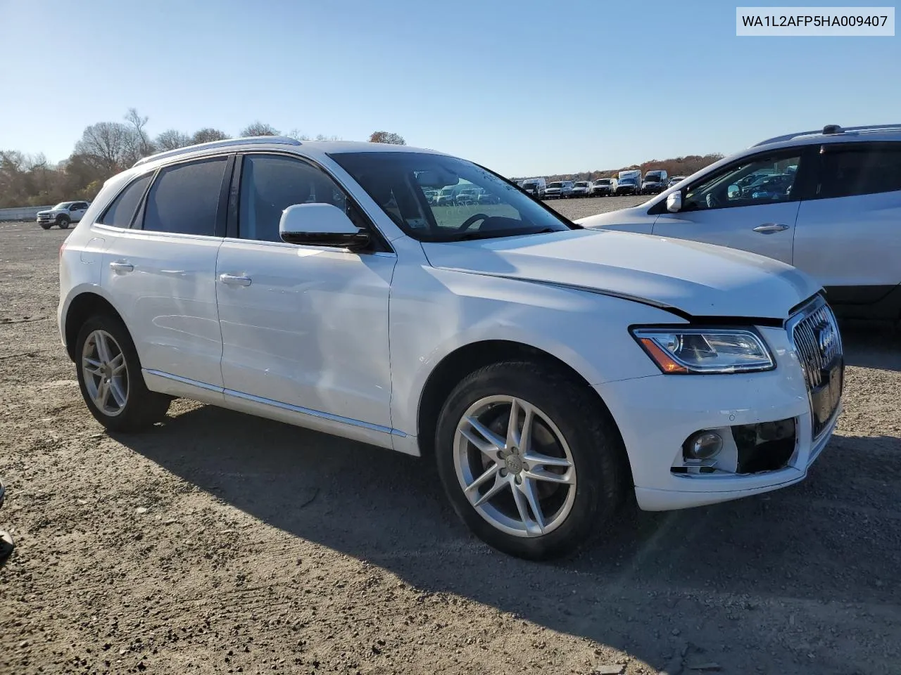 2017 Audi Q5 Premium Plus VIN: WA1L2AFP5HA009407 Lot: 80007354