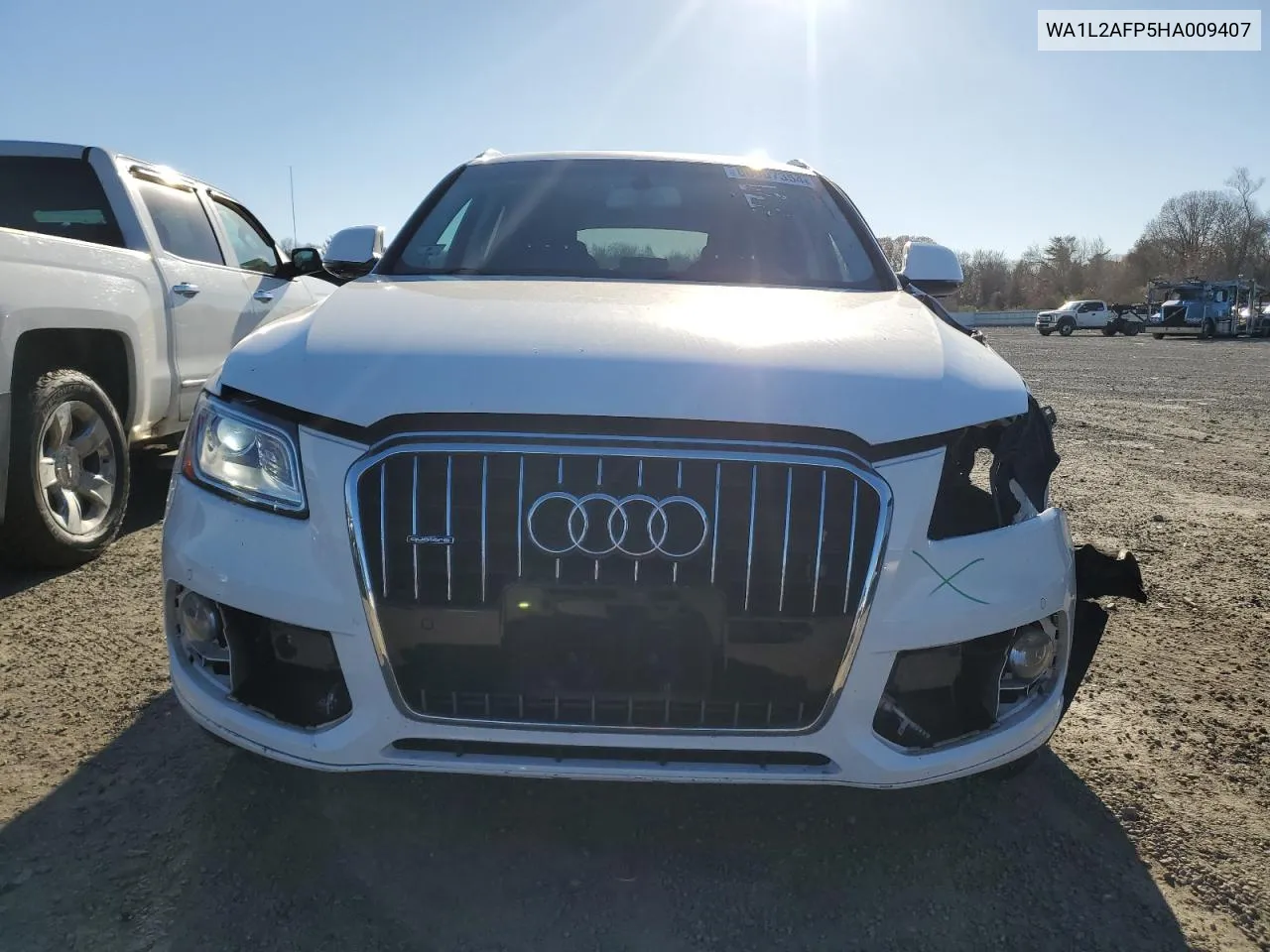 2017 Audi Q5 Premium Plus VIN: WA1L2AFP5HA009407 Lot: 80007354