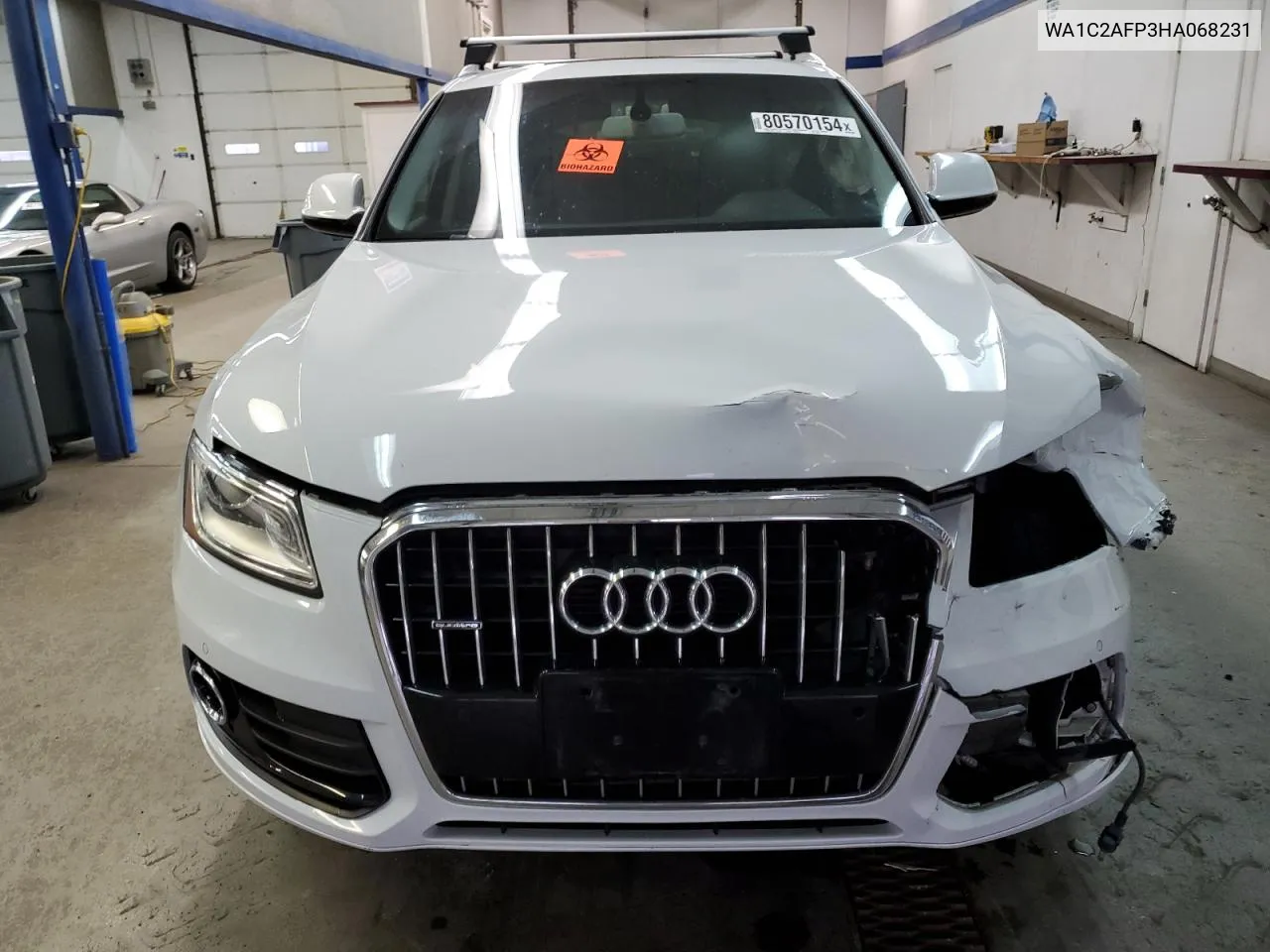 2017 Audi Q5 Premium VIN: WA1C2AFP3HA068231 Lot: 80570154