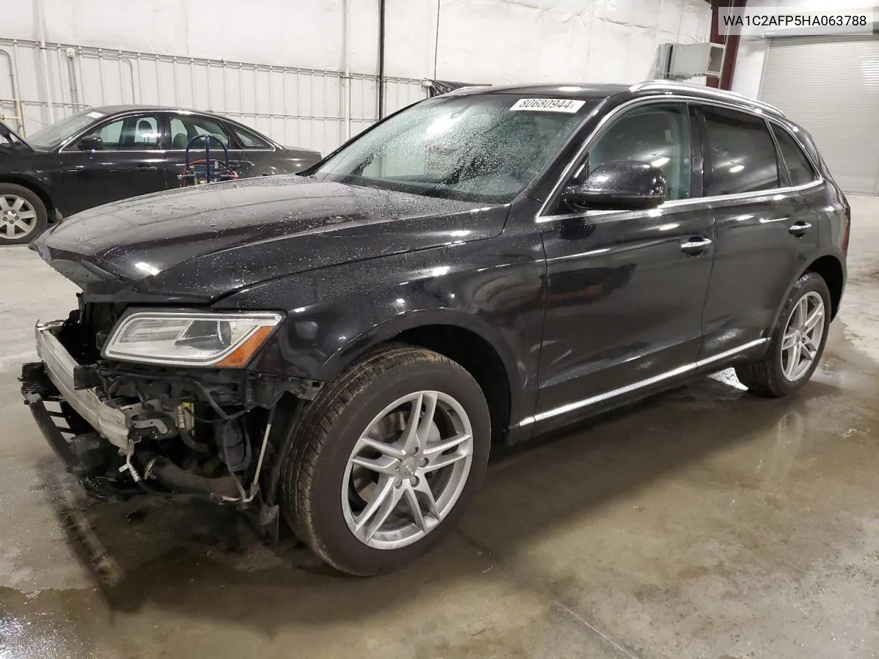 2017 Audi Q5 Premium VIN: WA1C2AFP5HA063788 Lot: 80680944