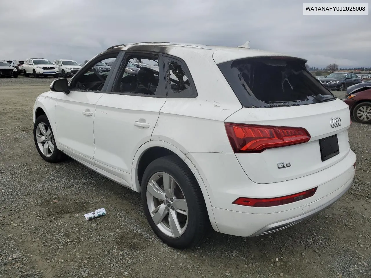 2018 Audi Q5 Premium VIN: WA1ANAFY0J2026008 Lot: 37372494