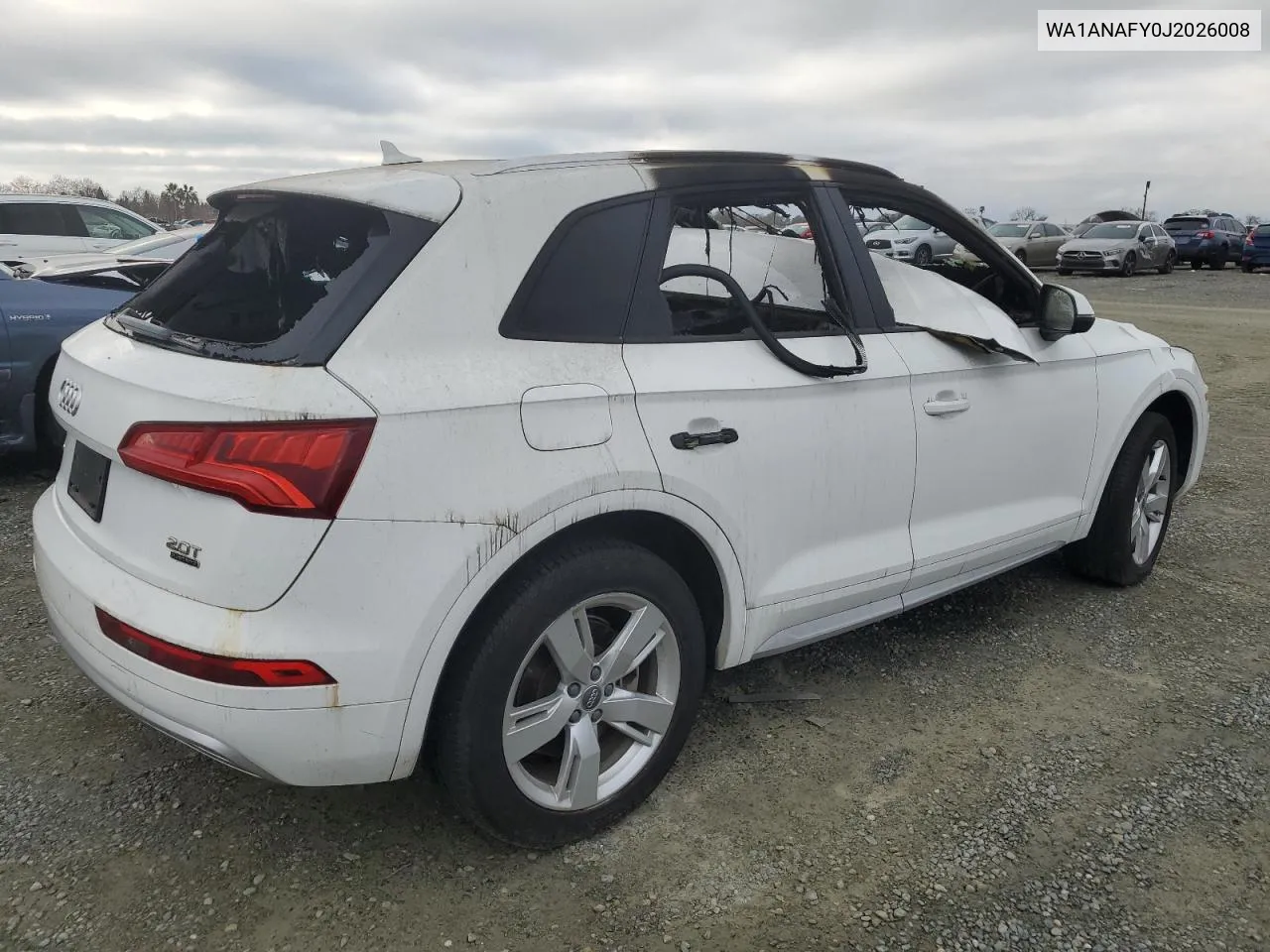 2018 Audi Q5 Premium VIN: WA1ANAFY0J2026008 Lot: 37372494