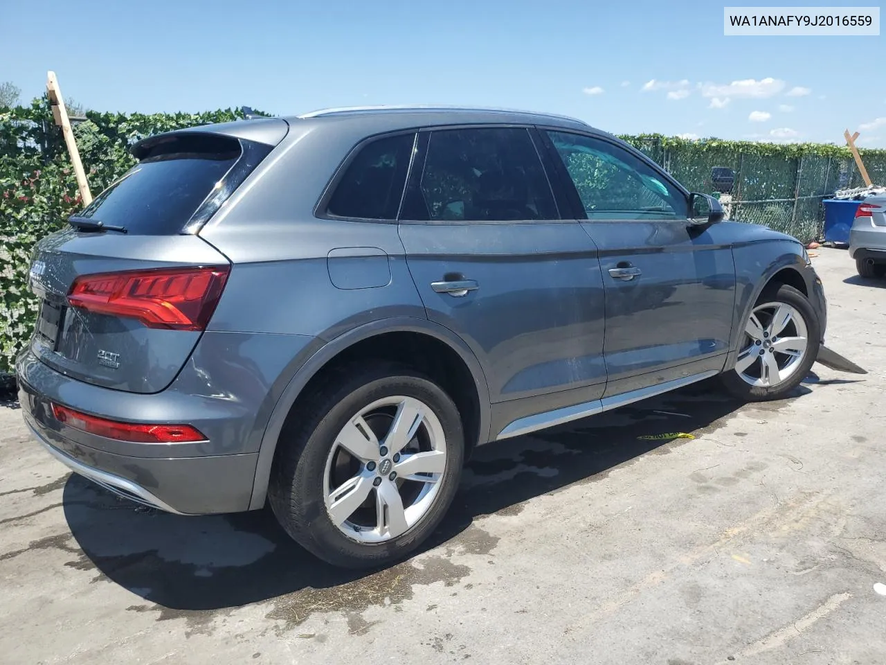 2018 Audi Q5 Premium VIN: WA1ANAFY9J2016559 Lot: 56812104