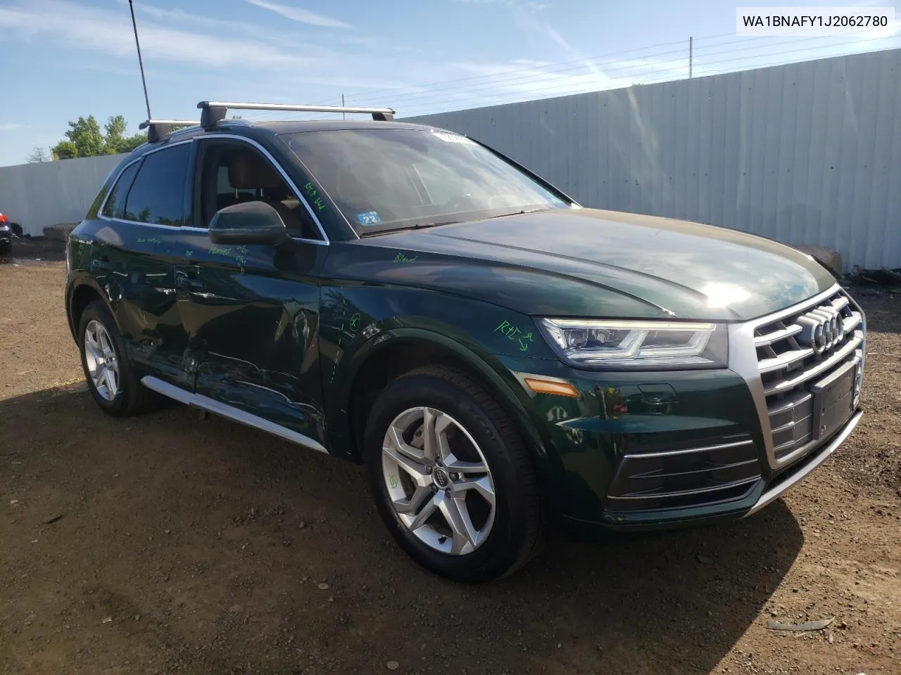 WA1BNAFY1J2062780 2018 Audi Q5 Premium Plus