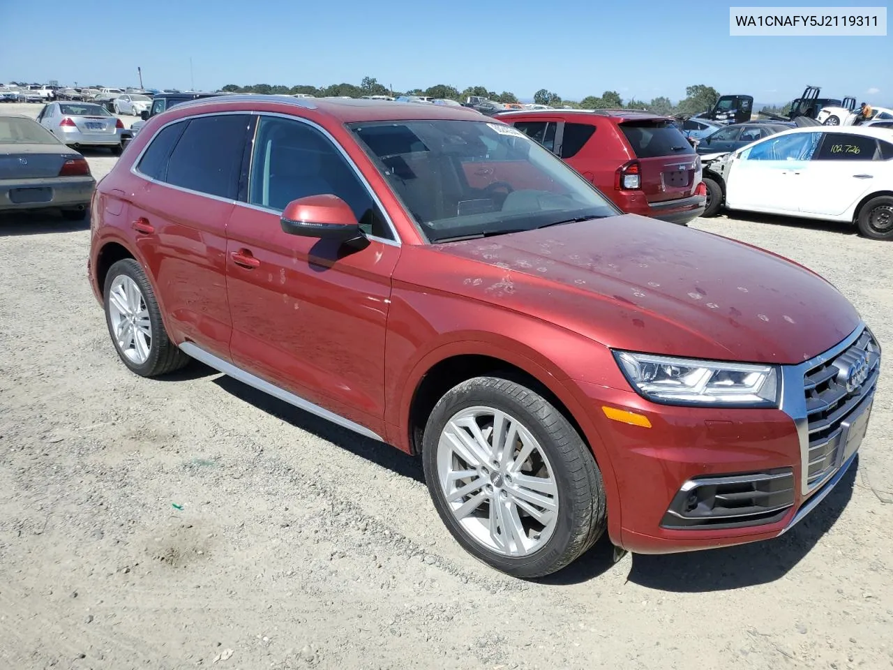 WA1CNAFY5J2119311 2018 Audi Q5 Prestige