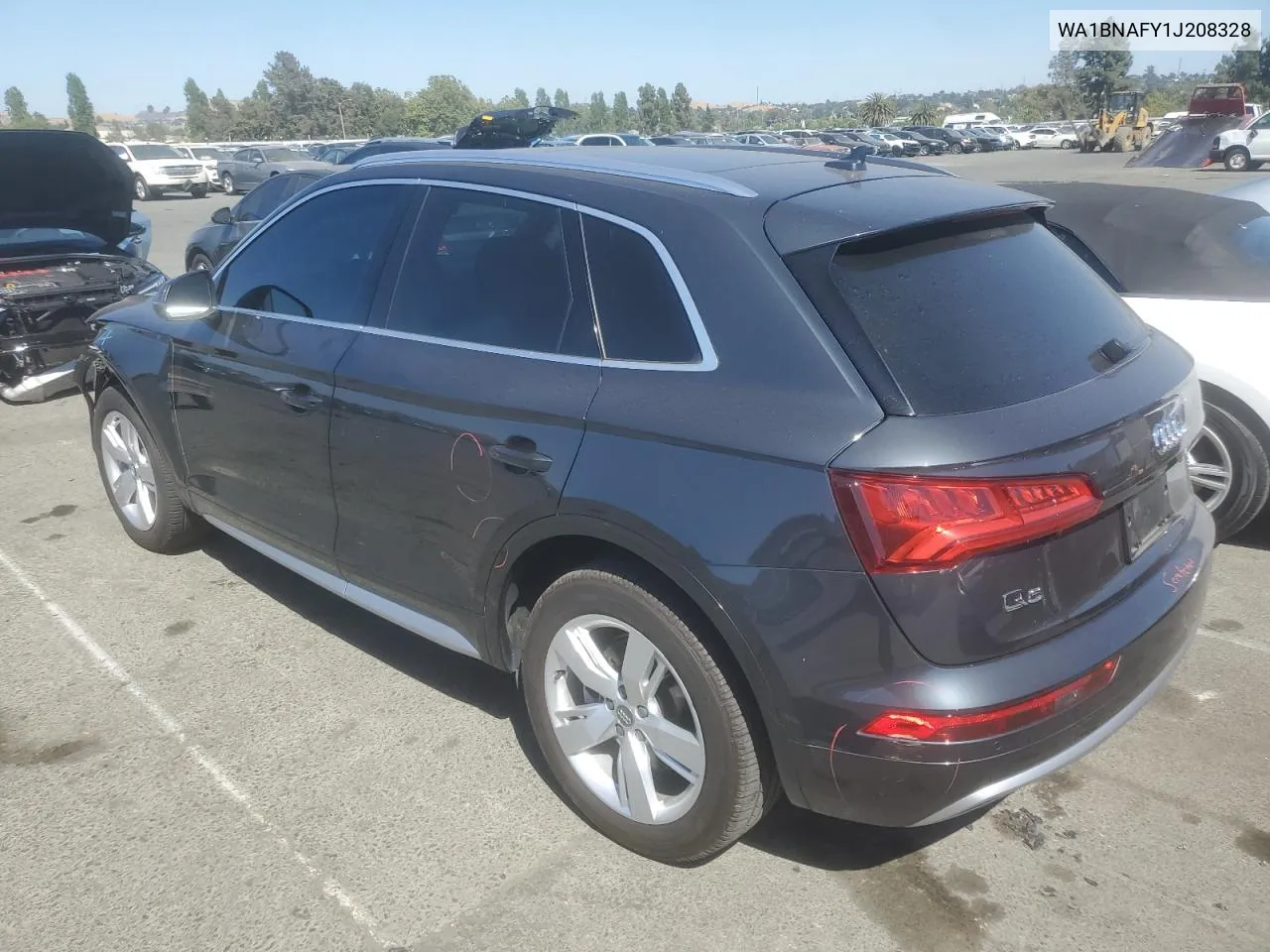 2018 Audi Q5 Premium Plus VIN: WA1BNAFY1J208328 Lot: 60496804