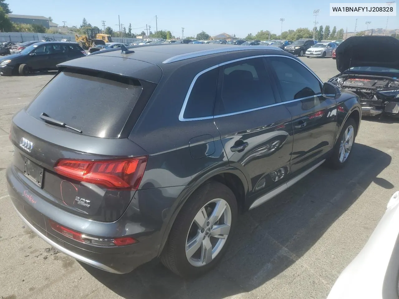 2018 Audi Q5 Premium Plus VIN: WA1BNAFY1J208328 Lot: 60496804