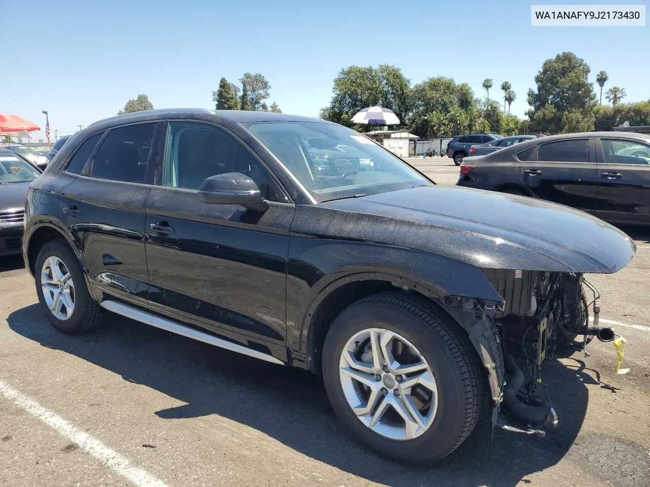 2018 Audi Q5 Premium VIN: WA1ANAFY9J2173430 Lot: 61098484