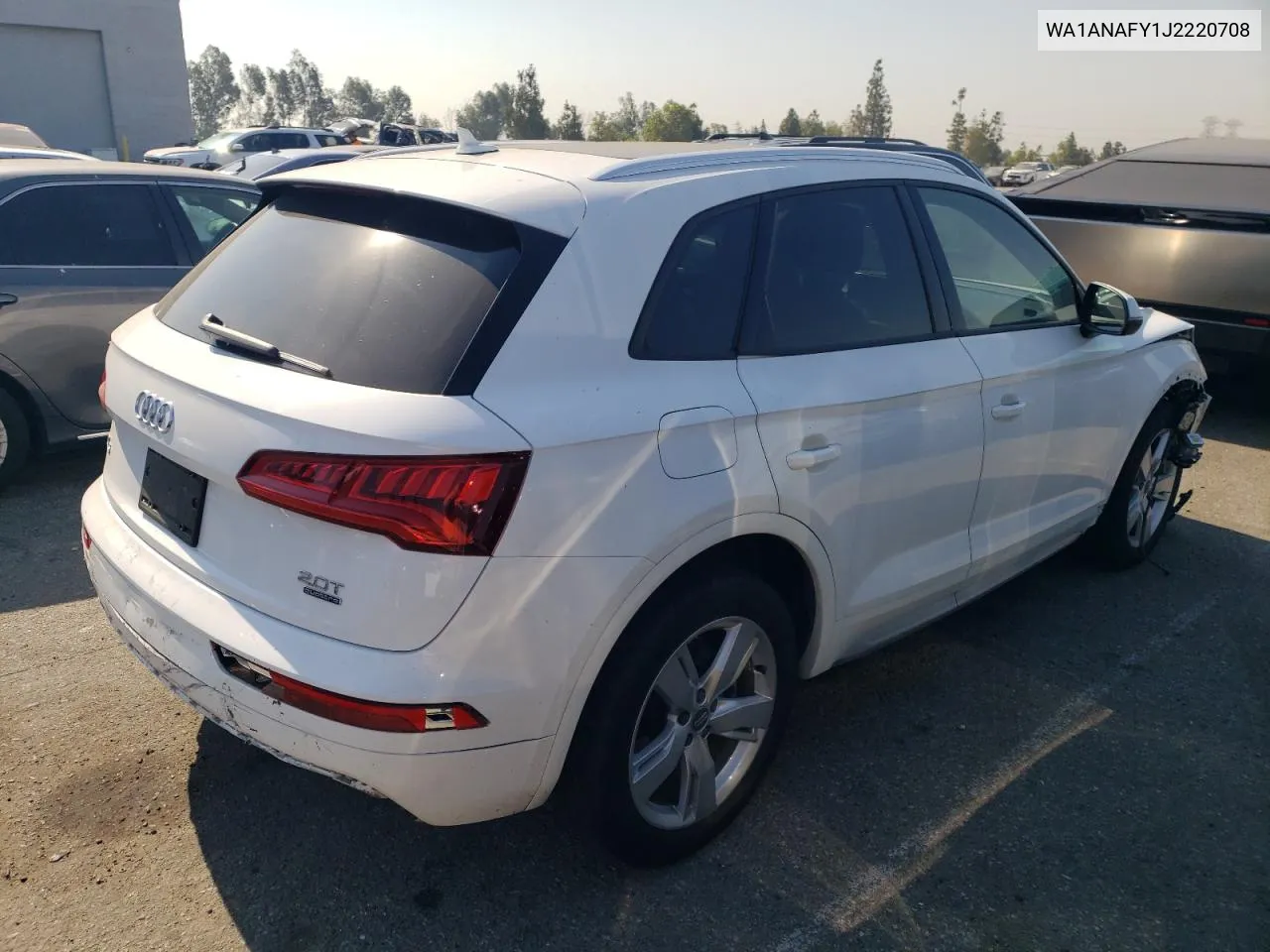 2018 Audi Q5 Premium VIN: WA1ANAFY1J2220708 Lot: 62261424