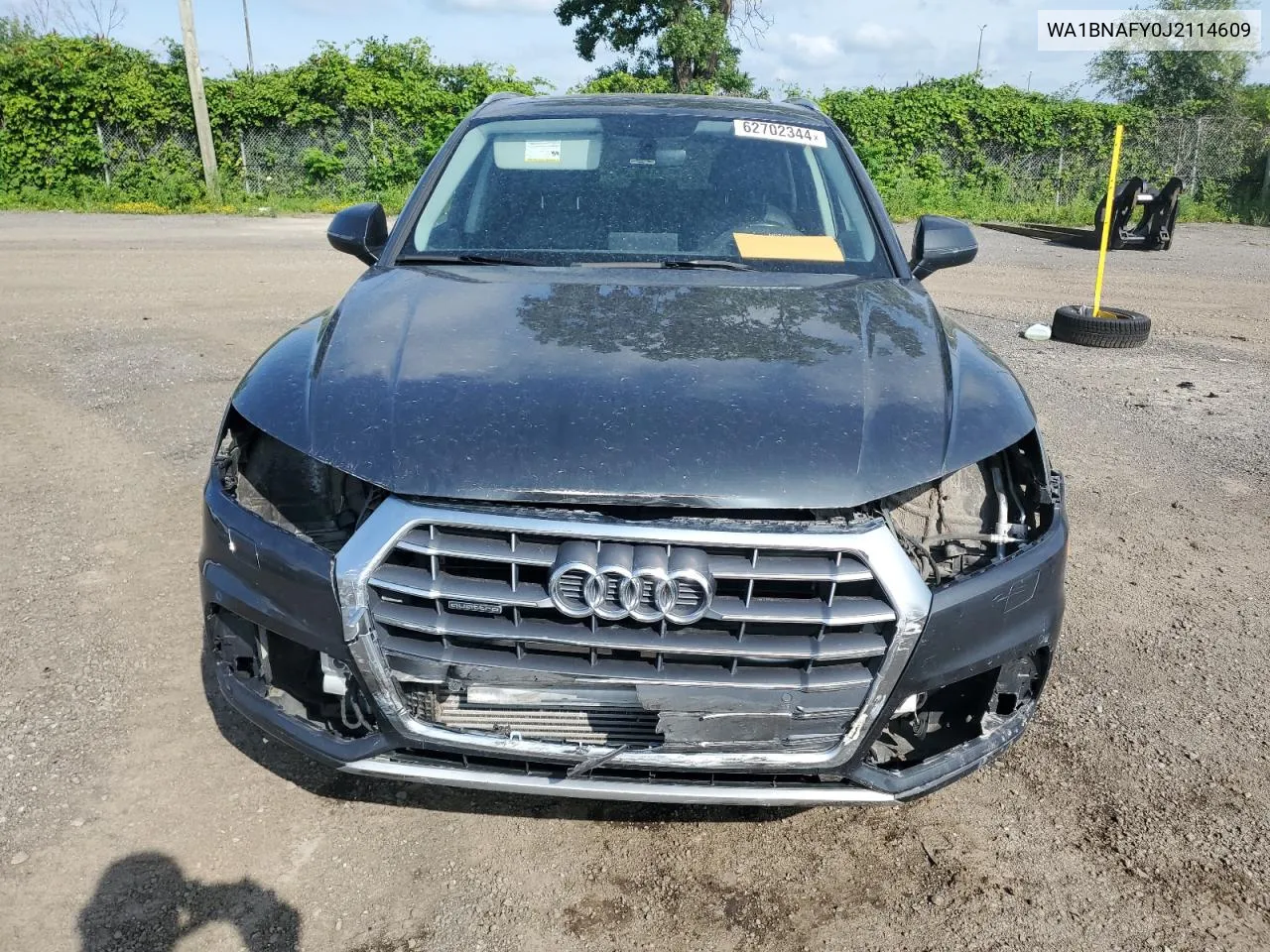 2018 Audi Q5 Premium Plus VIN: WA1BNAFY0J2114609 Lot: 62702344