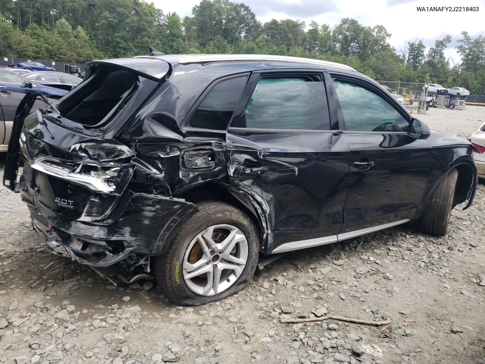 2018 Audi Q5 Premium VIN: WA1ANAFY2J2218403 Lot: 63541914