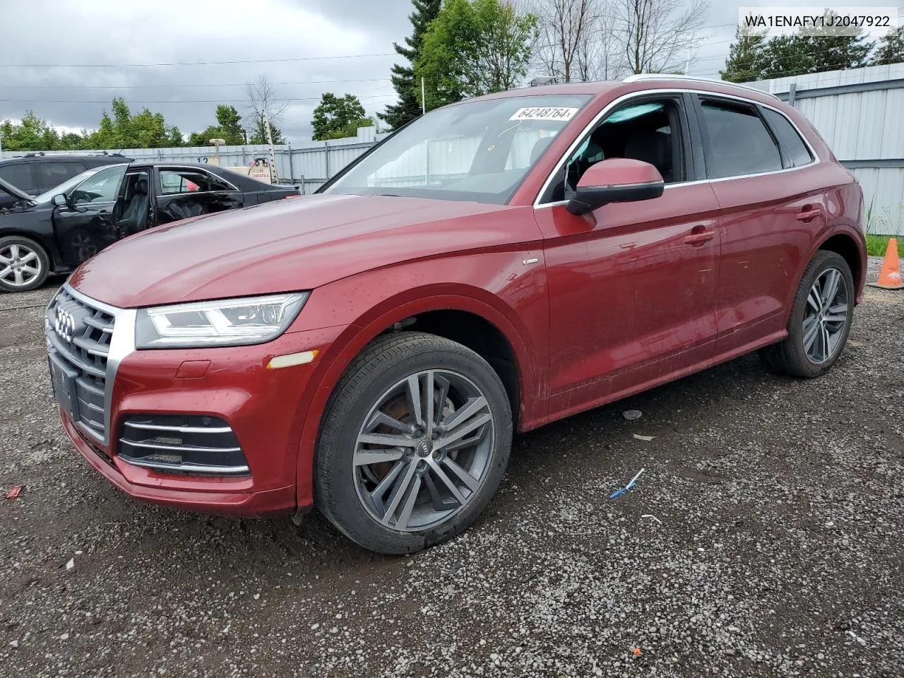 WA1ENAFY1J2047922 2018 Audi Q5 Progressiv S-Line