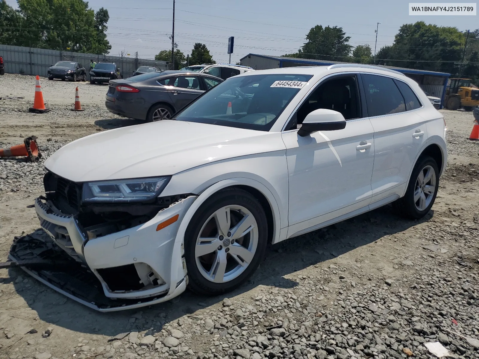 2018 Audi Q5 Premium Plus VIN: WA1BNAFY4J2151789 Lot: 64454344