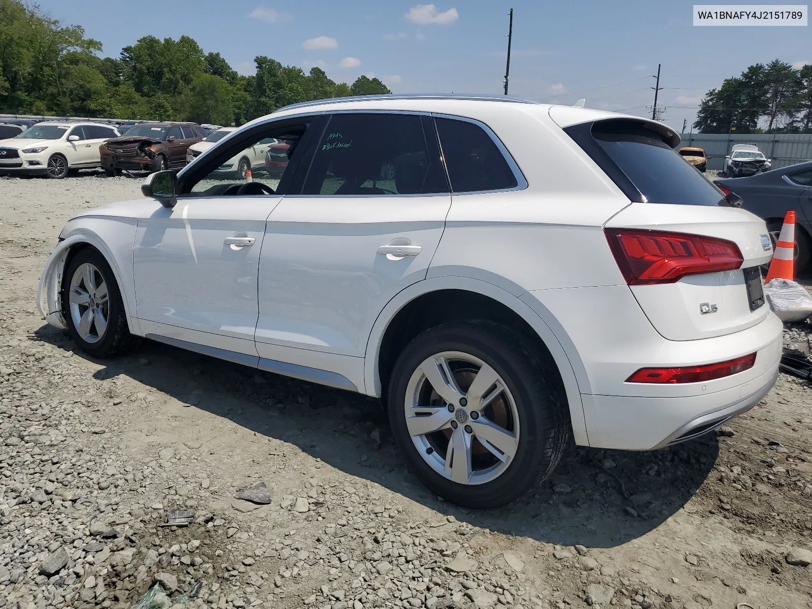 2018 Audi Q5 Premium Plus VIN: WA1BNAFY4J2151789 Lot: 64454344