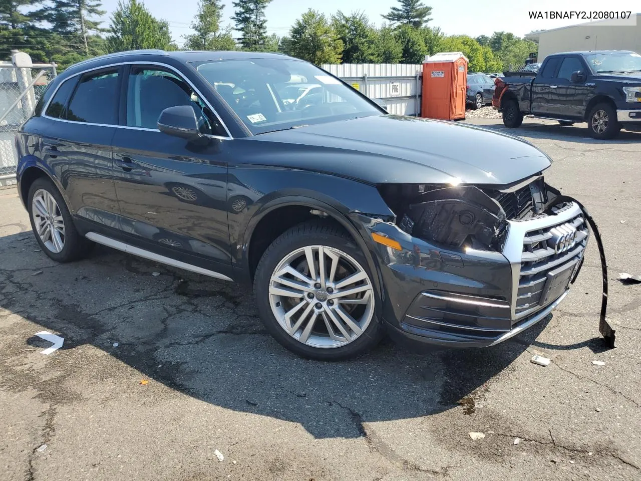 2018 Audi Q5 Premium Plus VIN: WA1BNAFY2J2080107 Lot: 65913924