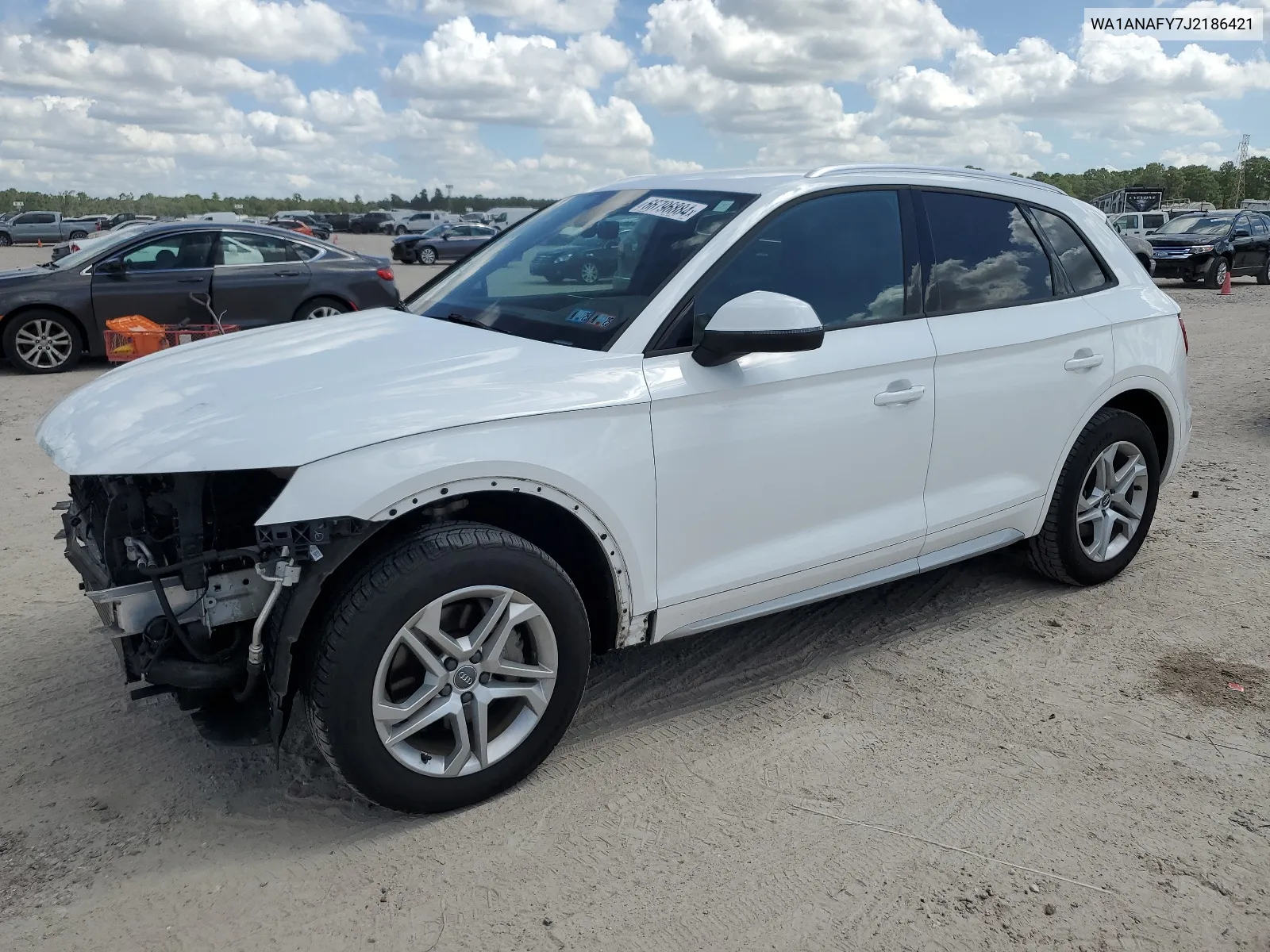 2018 Audi Q5 Premium VIN: WA1ANAFY7J2186421 Lot: 66796884