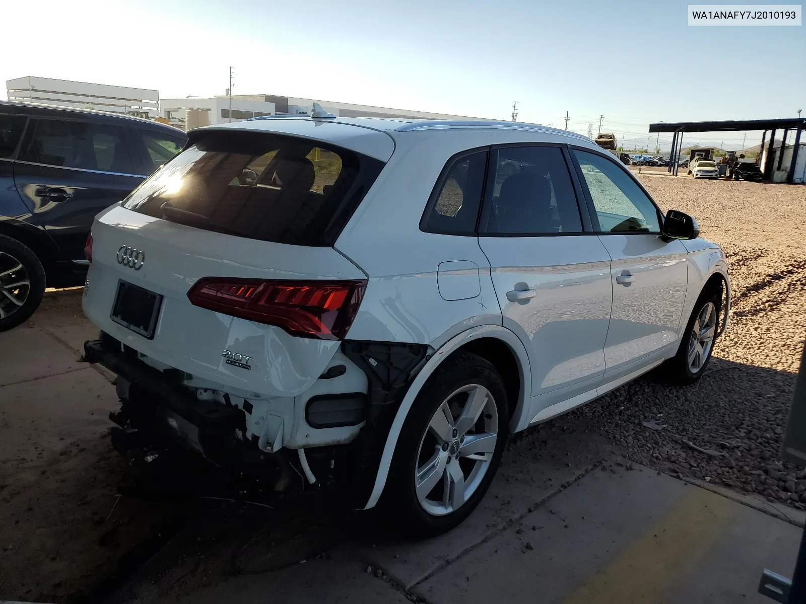 2018 Audi Q5 Premium VIN: WA1ANAFY7J2010193 Lot: 67520034