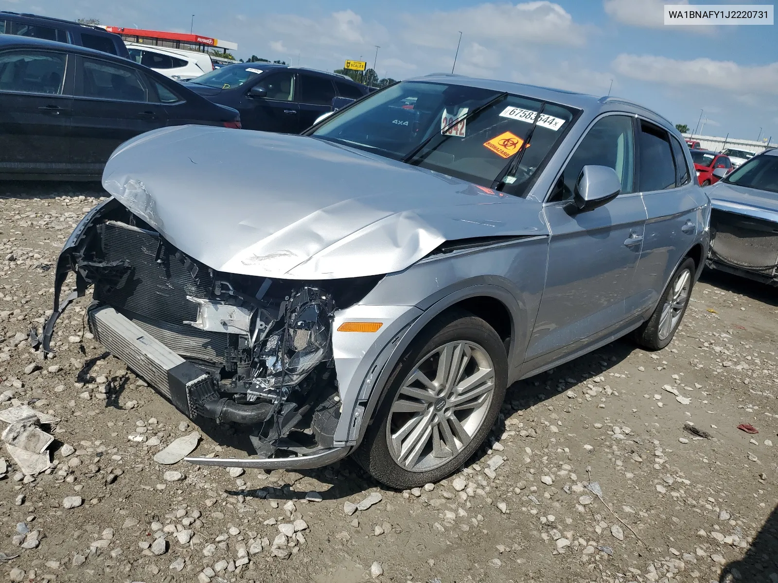 WA1BNAFY1J2220731 2018 Audi Q5 Premium Plus