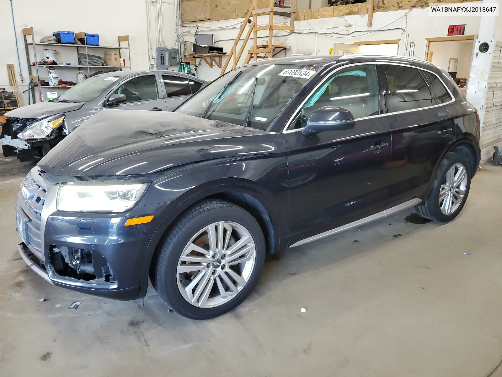 2018 Audi Q5 Premium Plus VIN: WA1BNAFYXJ2018647 Lot: 67692034