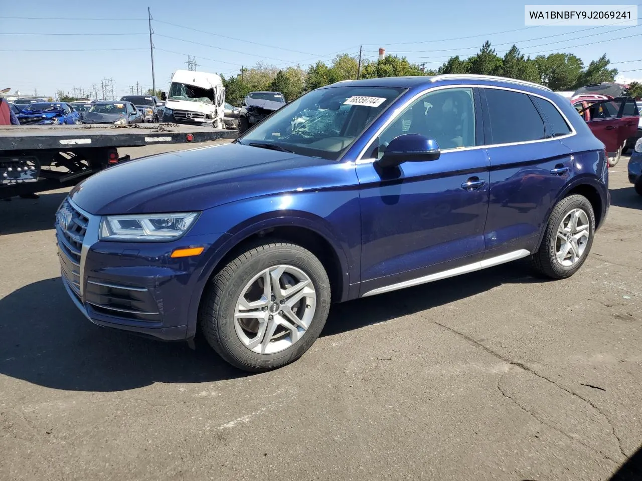 2018 Audi Q5 Premium Plus VIN: WA1BNBFY9J2069241 Lot: 68358744