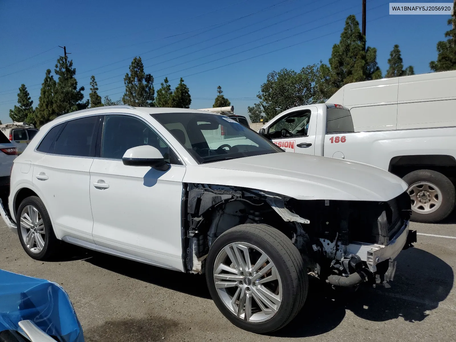 2018 Audi Q5 Premium Plus VIN: WA1BNAFY5J2056920 Lot: 68372214