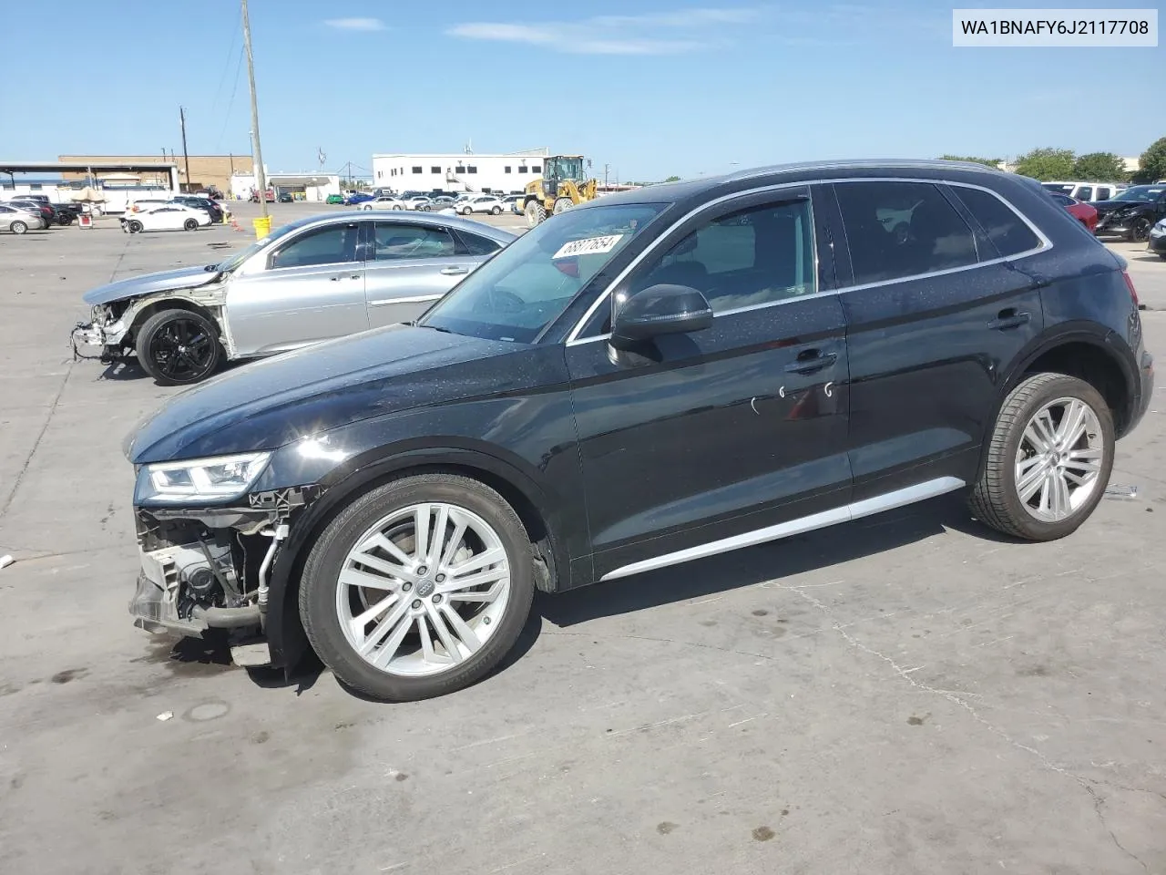 2018 Audi Q5 Premium Plus VIN: WA1BNAFY6J2117708 Lot: 68877654