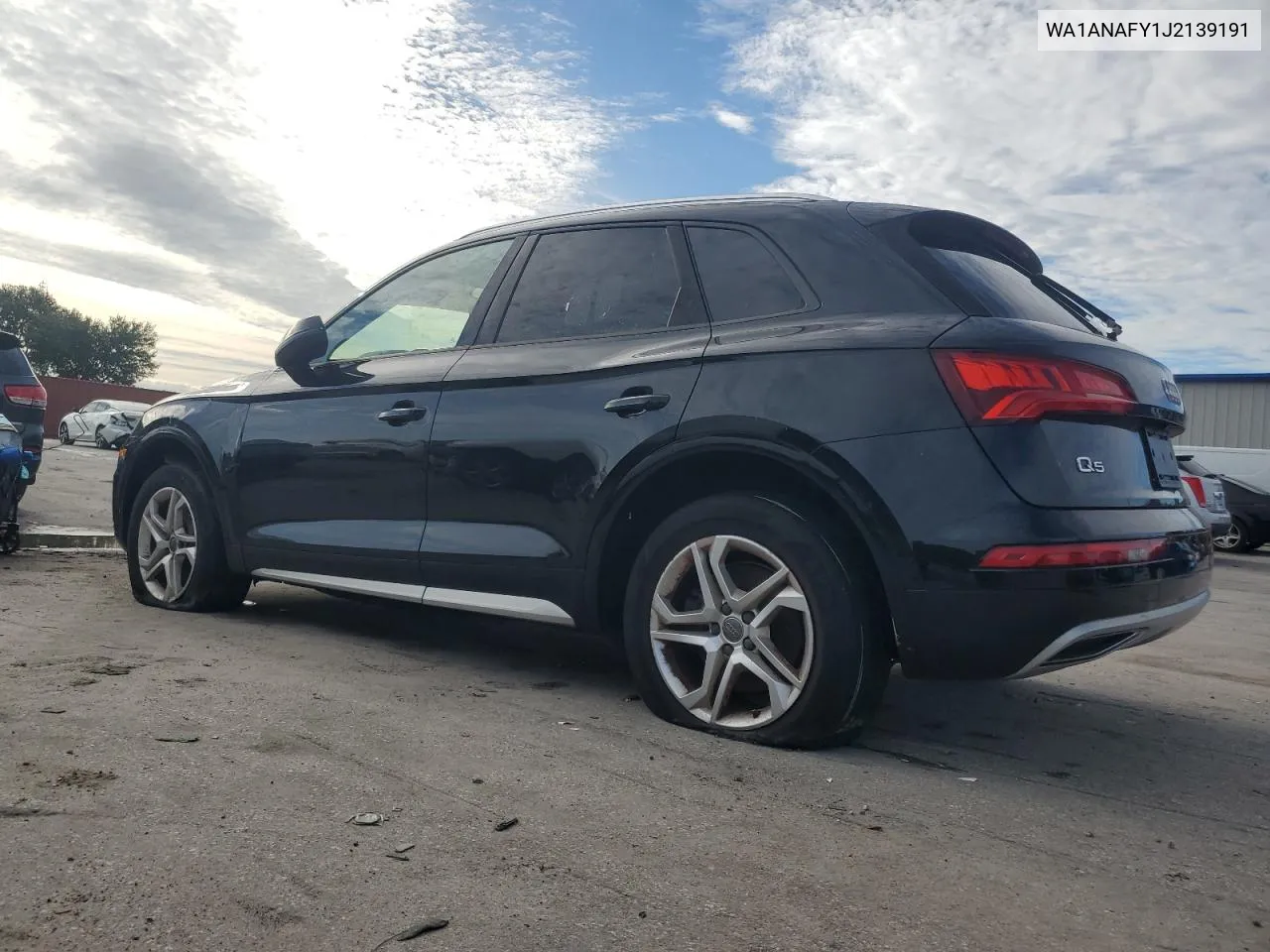 2018 Audi Q5 Premium VIN: WA1ANAFY1J2139191 Lot: 70698944