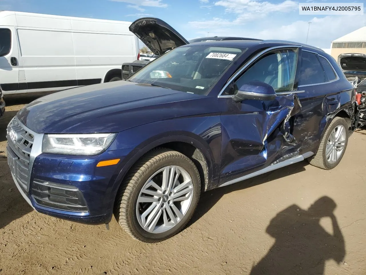 2018 Audi Q5 Premium Plus VIN: WA1BNAFY4J2005795 Lot: 70826844