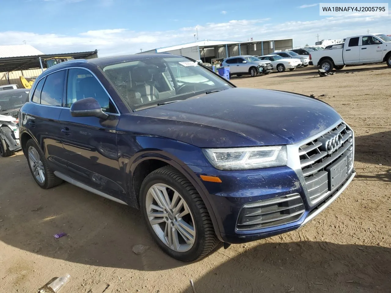 2018 Audi Q5 Premium Plus VIN: WA1BNAFY4J2005795 Lot: 70826844