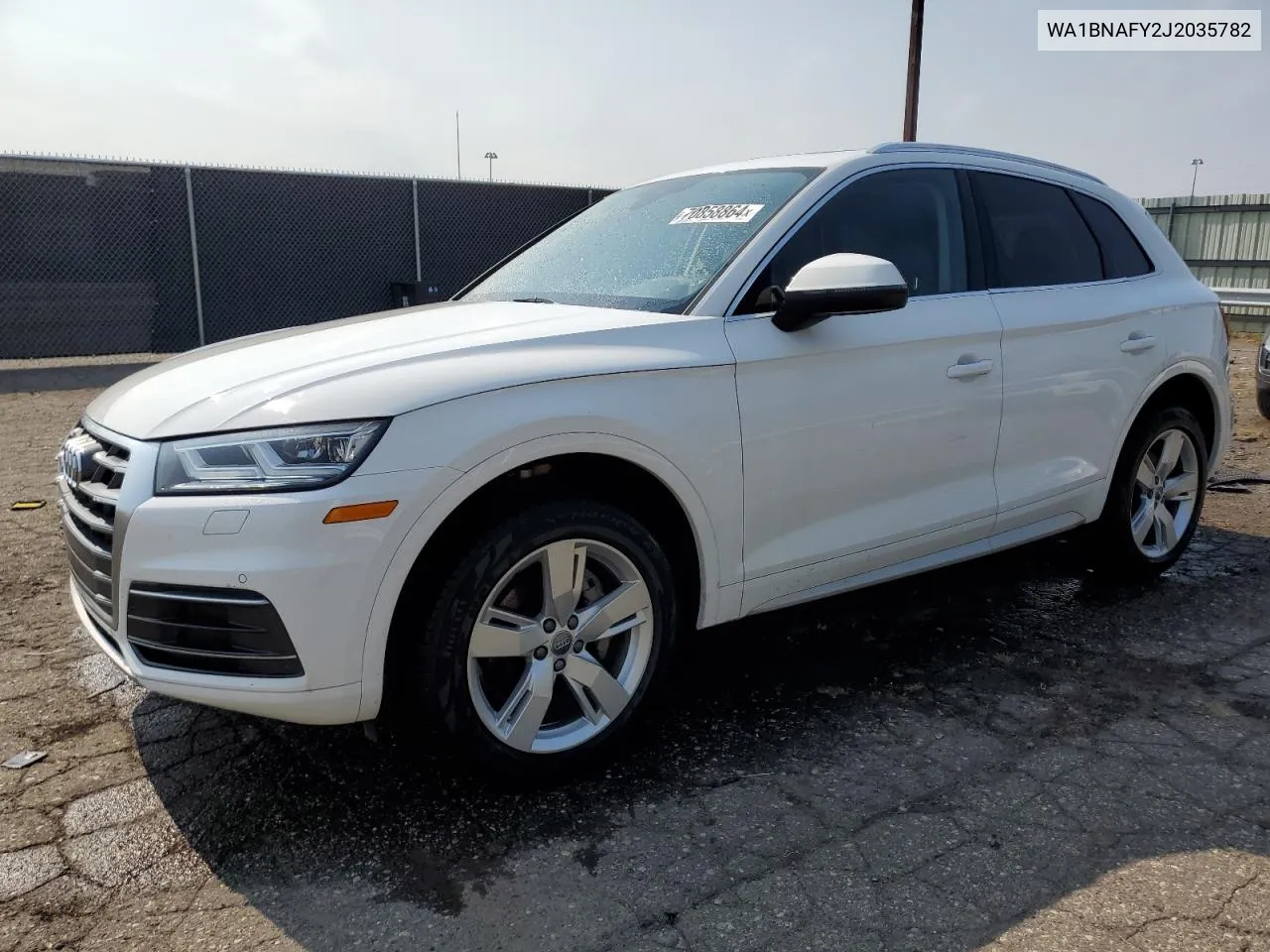 2018 Audi Q5 Premium Plus VIN: WA1BNAFY2J2035782 Lot: 70858864