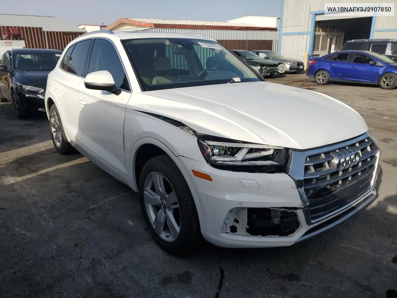 2018 Audi Q5 Premium Plus VIN: WA1BNAFY3J2107850 Lot: 71522974