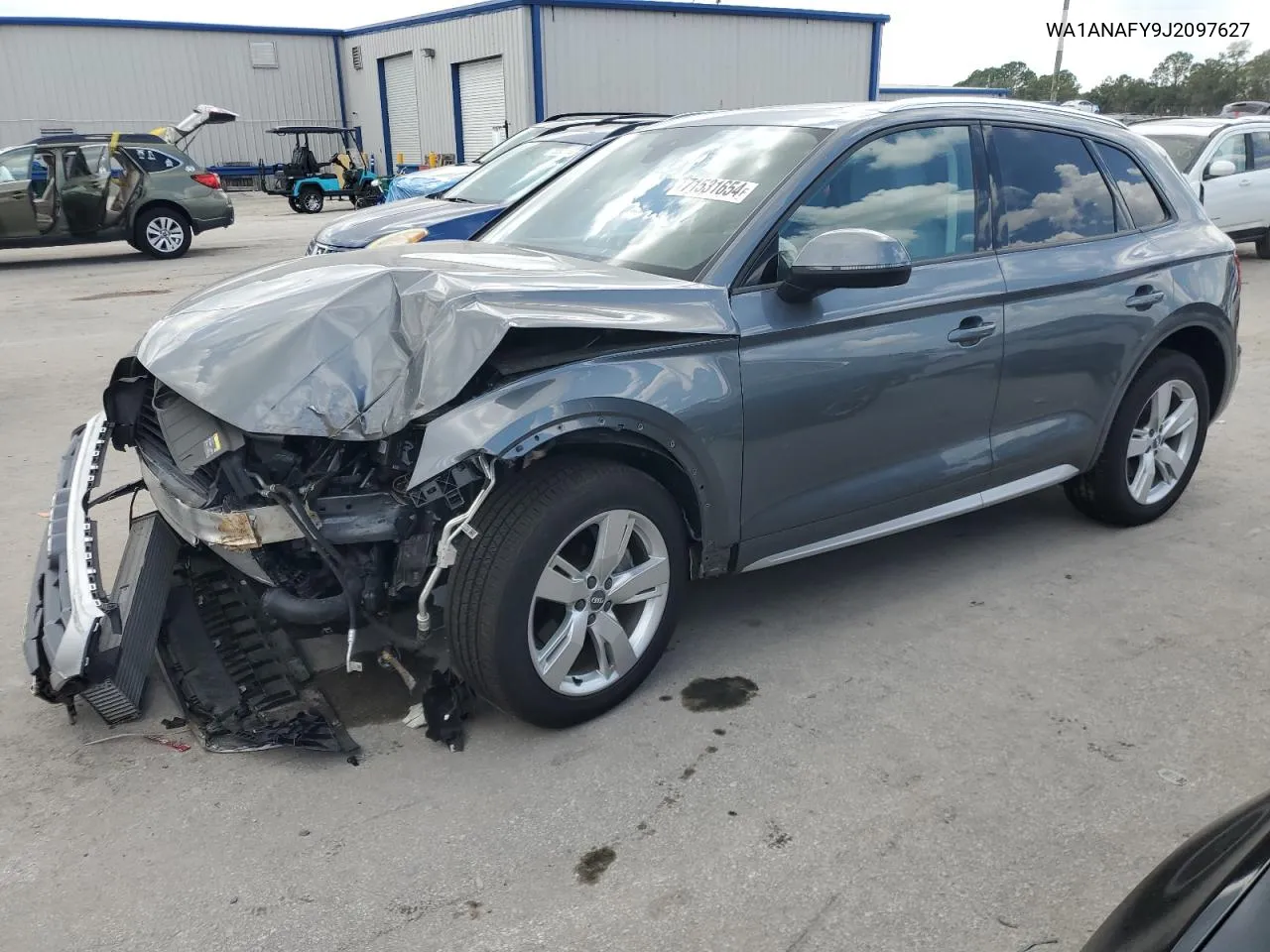 WA1ANAFY9J2097627 2018 Audi Q5 Premium