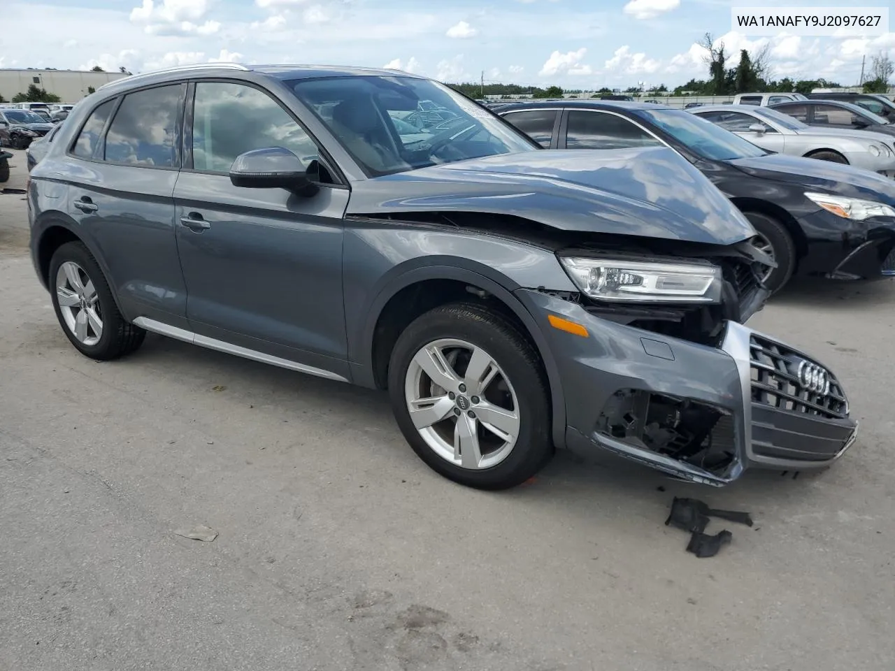 2018 Audi Q5 Premium VIN: WA1ANAFY9J2097627 Lot: 71531654