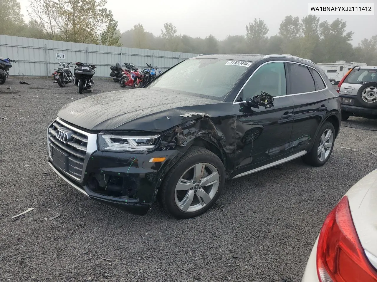 2018 Audi Q5 Premium Plus VIN: WA1BNAFYXJ2111412 Lot: 71570464