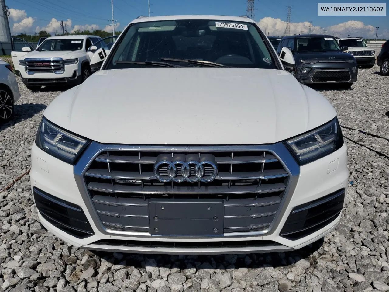 2018 Audi Q5 Premium Plus VIN: WA1BNAFY2J2113607 Lot: 71575464