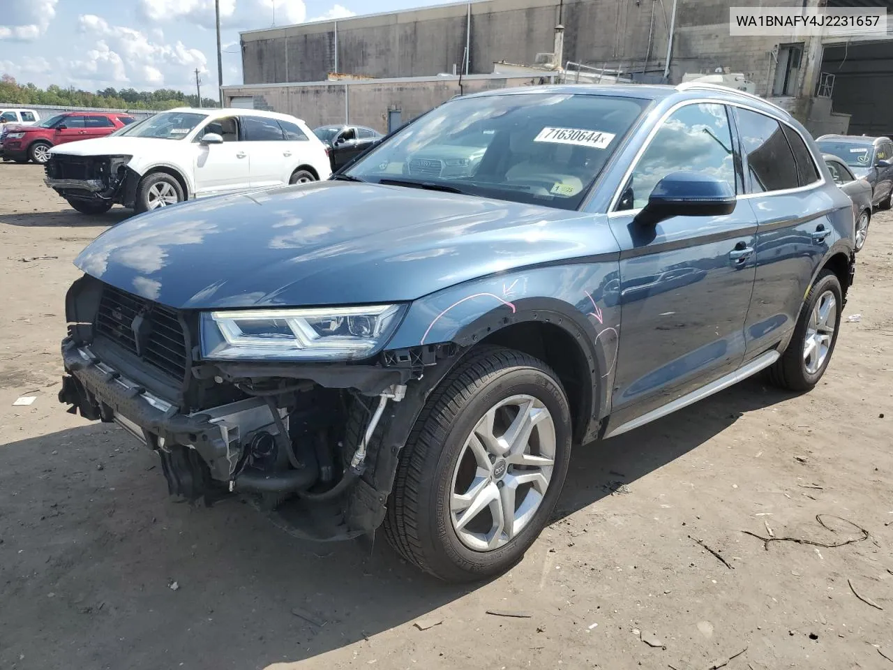 WA1BNAFY4J2231657 2018 Audi Q5 Premium Plus