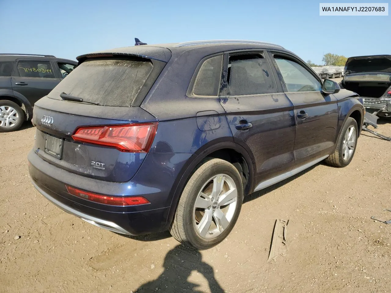 WA1ANAFY1J2207683 2018 Audi Q5 Premium