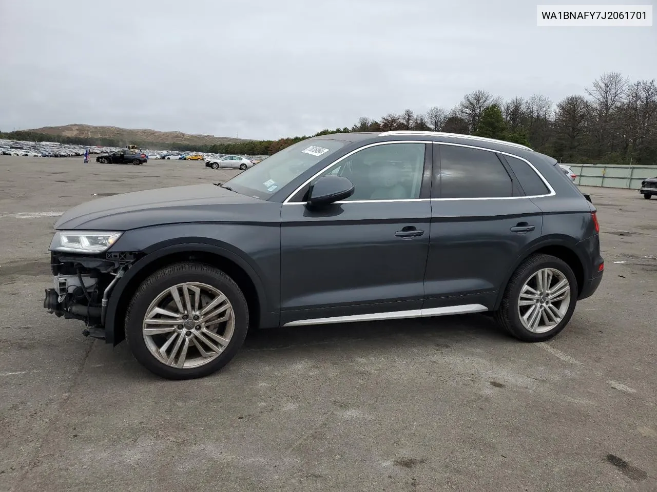 2018 Audi Q5 Premium Plus VIN: WA1BNAFY7J2061701 Lot: 71818494