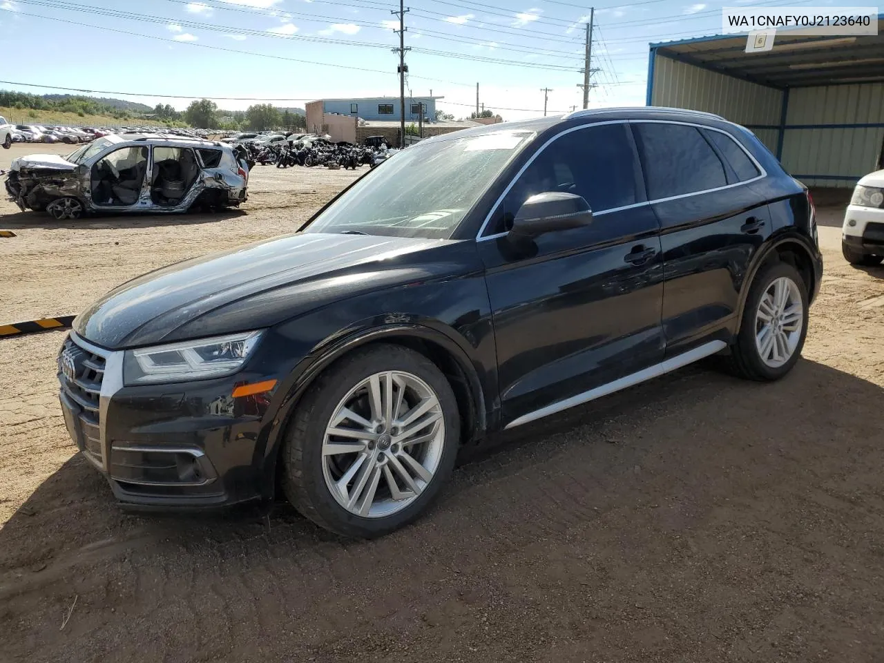 WA1CNAFY0J2123640 2018 Audi Q5 Prestige